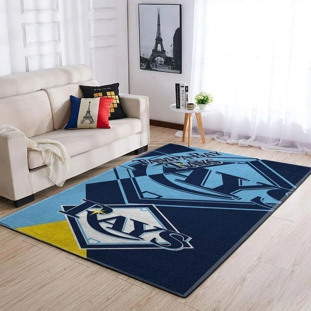 Accent Rug for Stylish Modern Living Room Decor Green and Red