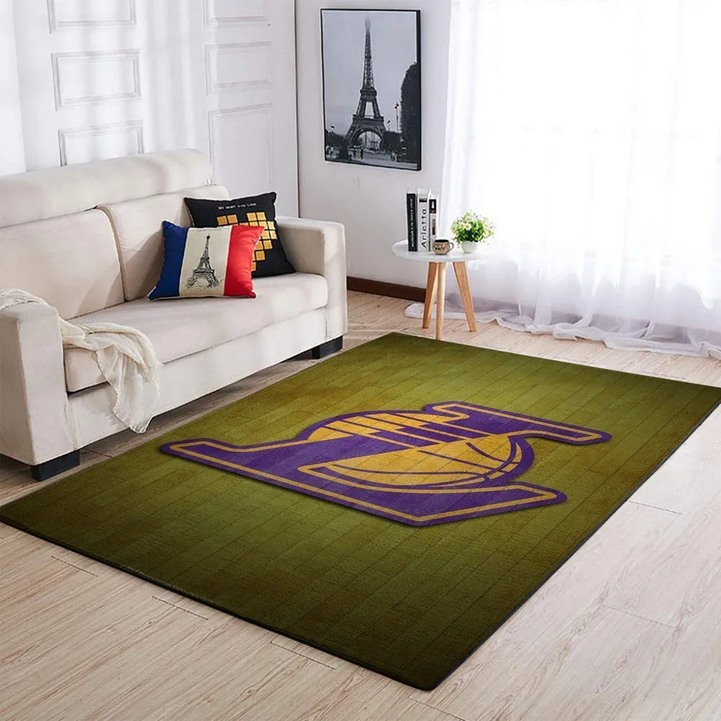Area Rug Stylish Design for Living Room Decor Green and Purple