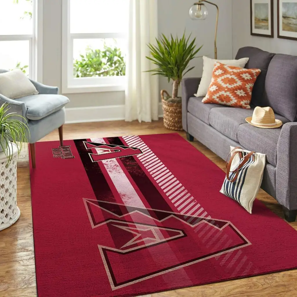 Arizona Wildcats Rug Perfect for Living Room Decor Black and Red