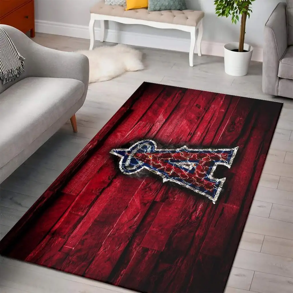 Arrowhead Pattern Rug Perfect for Living Room Decor Blue and Red