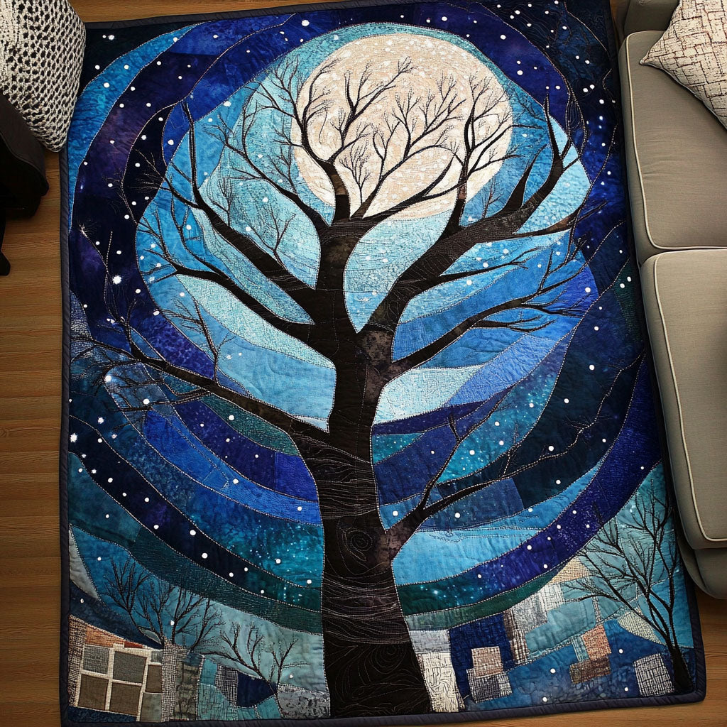 Blue Reverie Area Rug - Non-Slip Washable 3D Print Rug for Living Room & BedroomTVC2108353