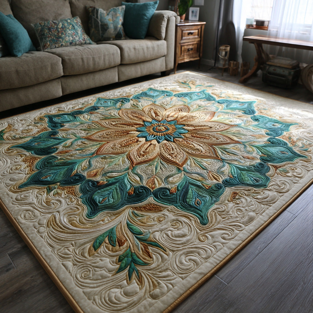 Blush Star Area Rug - Non-Slip Washable 3D Print Rug for Living Room & BedroomTVC2108352