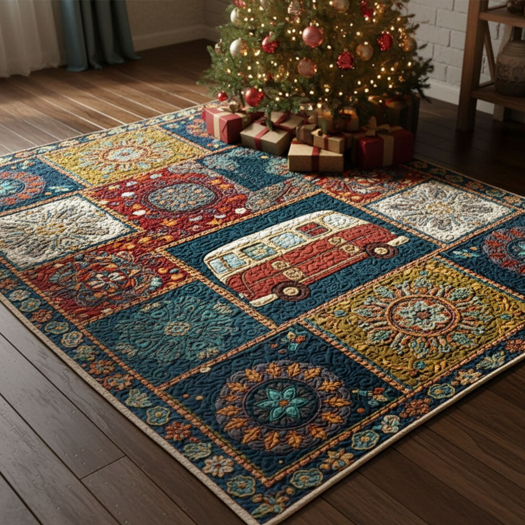 Boho Whispers Area Rug - Non-Slip Washable 3D Print Rug for Living Room & BedroomTVC2108352