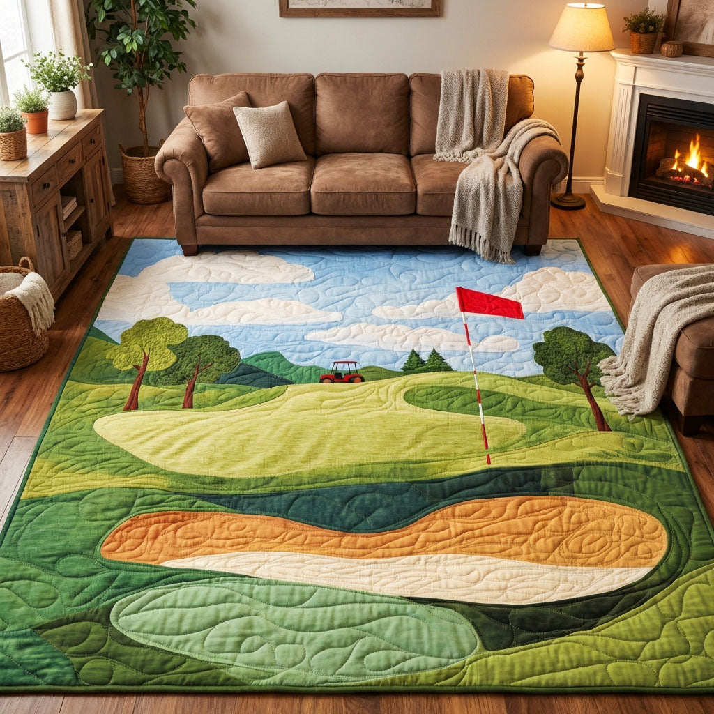 Caddy Path Area Rug - Non-Slip Washable 3D Print Rug for Living Room & BedroomTVC2108350