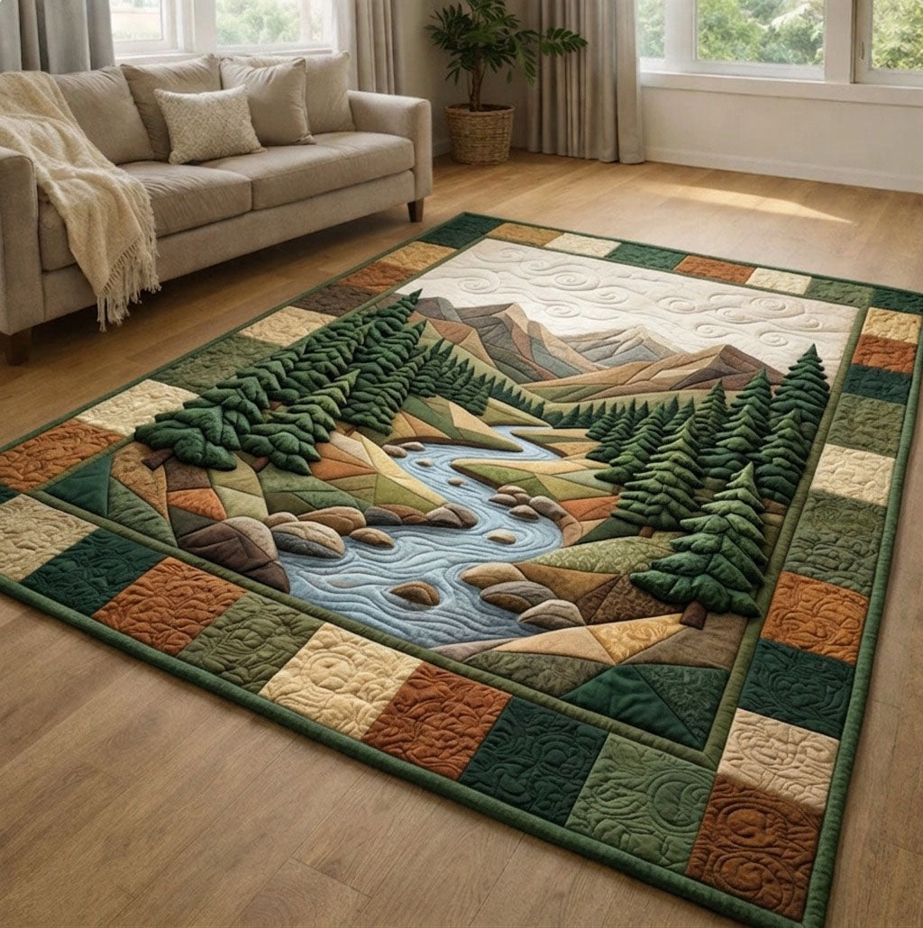 Camping Life Area Rug - Non-Slip Washable 3D Print Rug for Living Room & BedroomTVC2108239