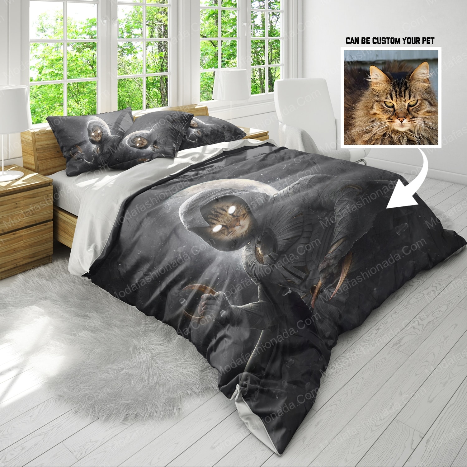 Cat Cosplay Photos Moon Knight Bedding Sets