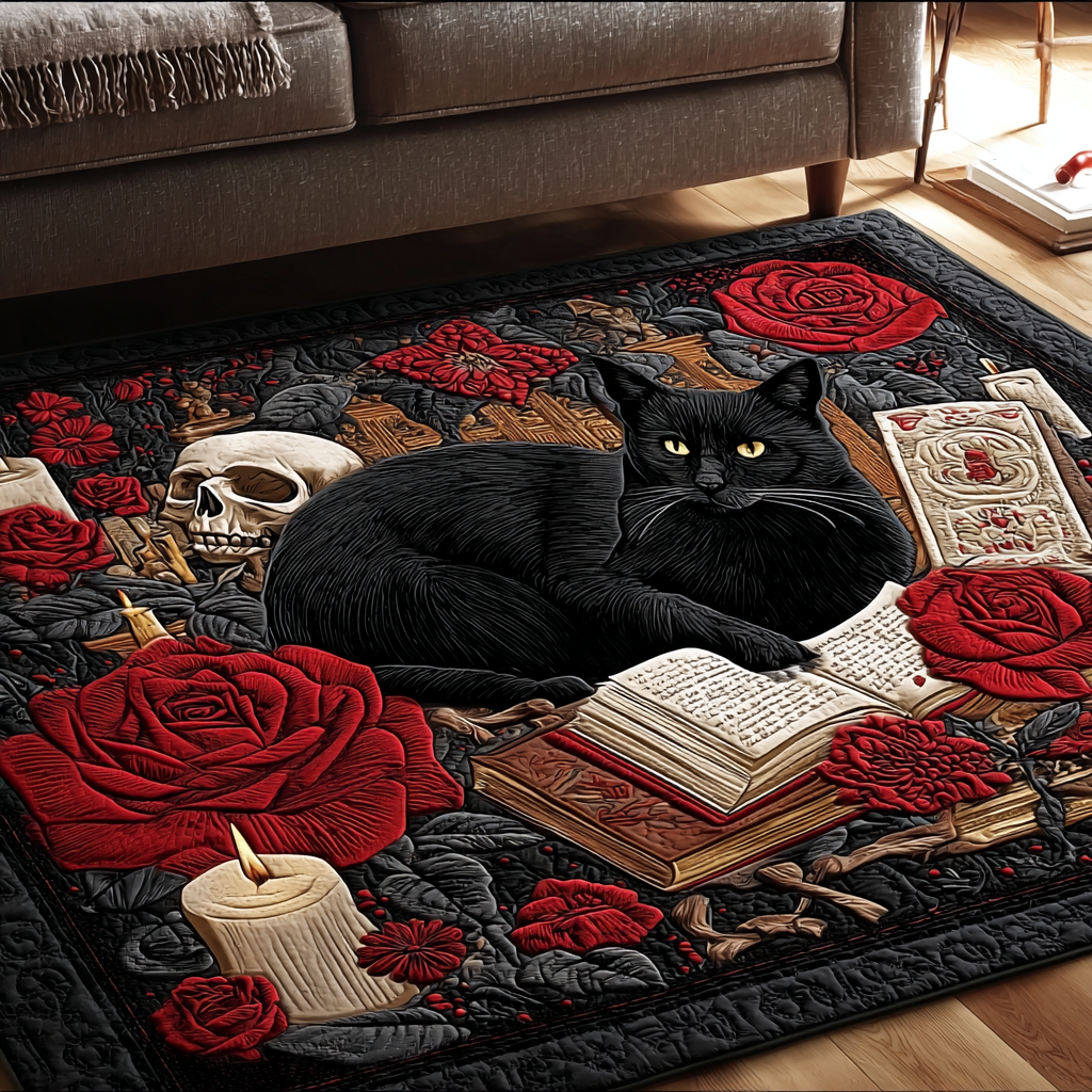 Cat Whisper Area Rug - Non-Slip Washable 3D Print Rug for Living Room & BedroomTVC2108348