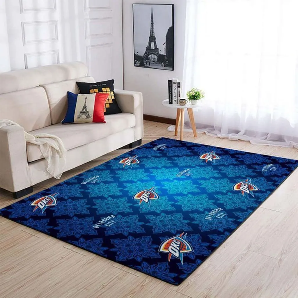 Chic Geometric Pattern Rug for Modern Home Decor Black and Red