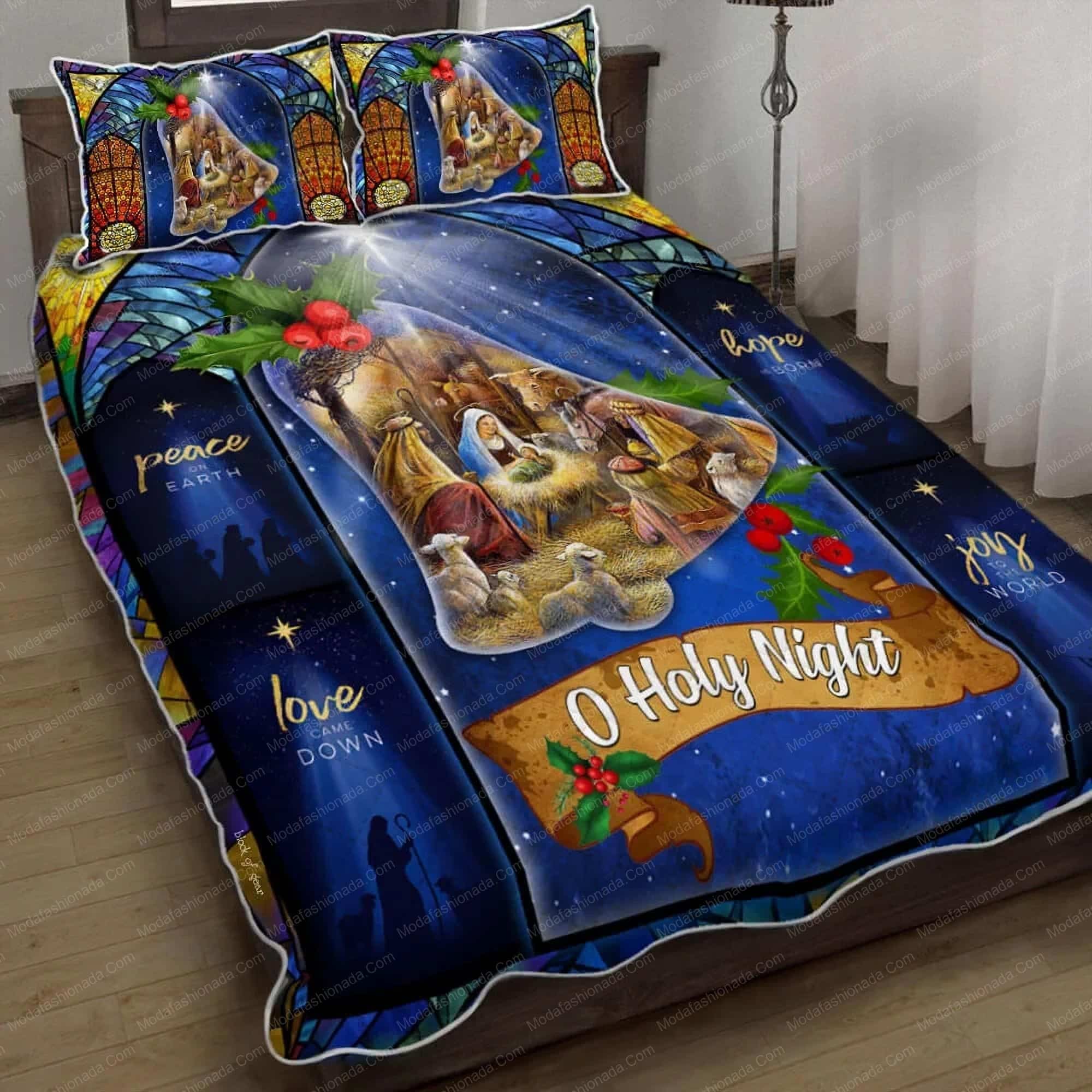 Christmas Nativity Of Jesus God 21 Bedding Set