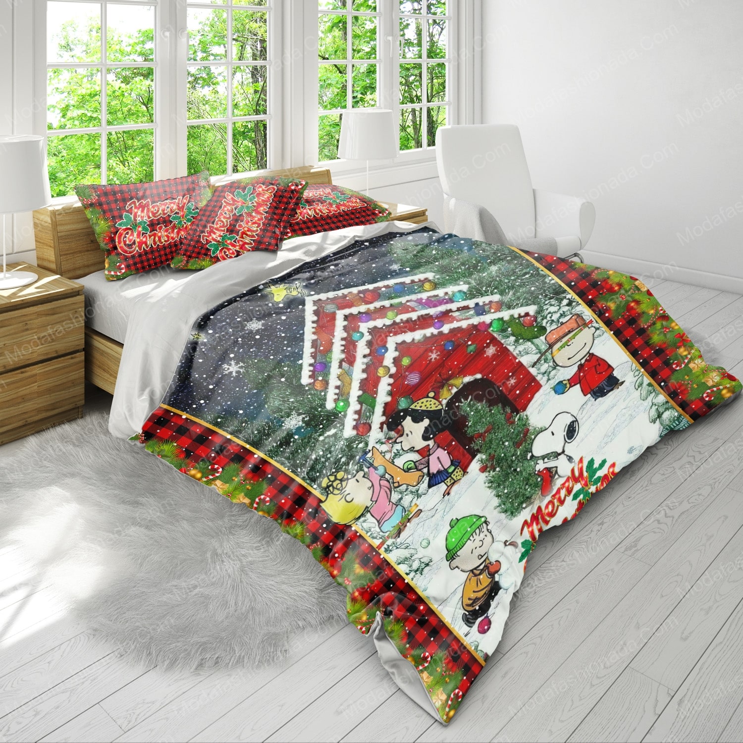 Christmas Snoopy Bedding Sets