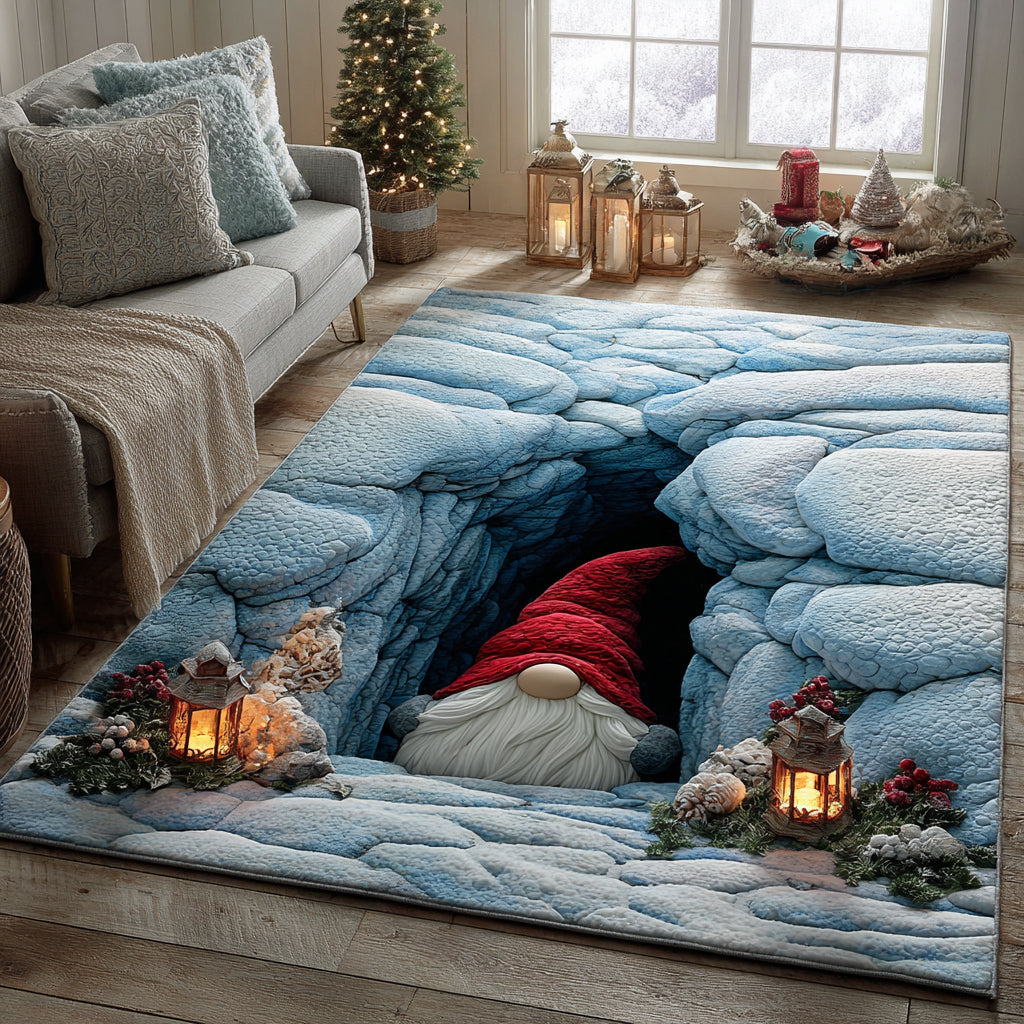 Christmas Trench Christmas Area Rug - Non-Slip Washable 3D Print Rug for Living Room & BedroomTVC2108346