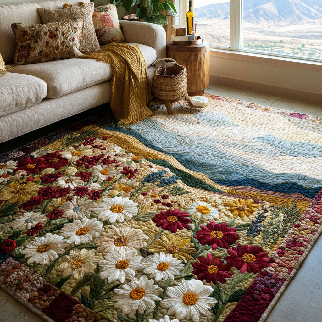 Color Field Area Rug - Non-Slip Washable 3D Print Rug for Living Room & BedroomTVC2108344