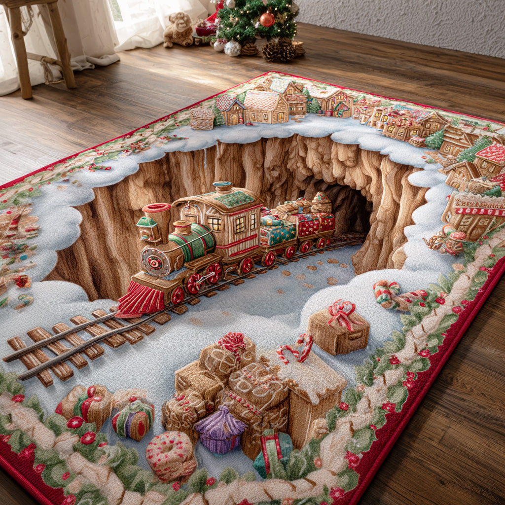 Cookie Lane Area Rug - Non-Slip Washable 3D Print Rug for Living Room & BedroomTVC2108343