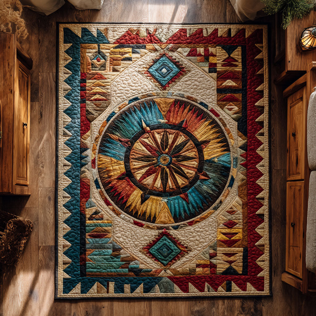 Copper Feather Legacy Area Rug - Non-Slip Washable 3D Print Rug for Living Room & BedroomTVC2108343