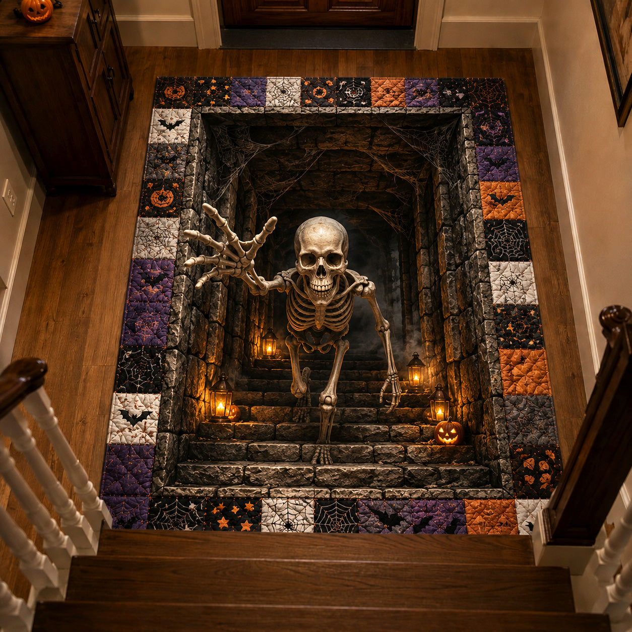 Crypt Sentinel Area Rug - Non-Slip Washable 3D Print Rug for Living Room & BedroomTVC2108339
