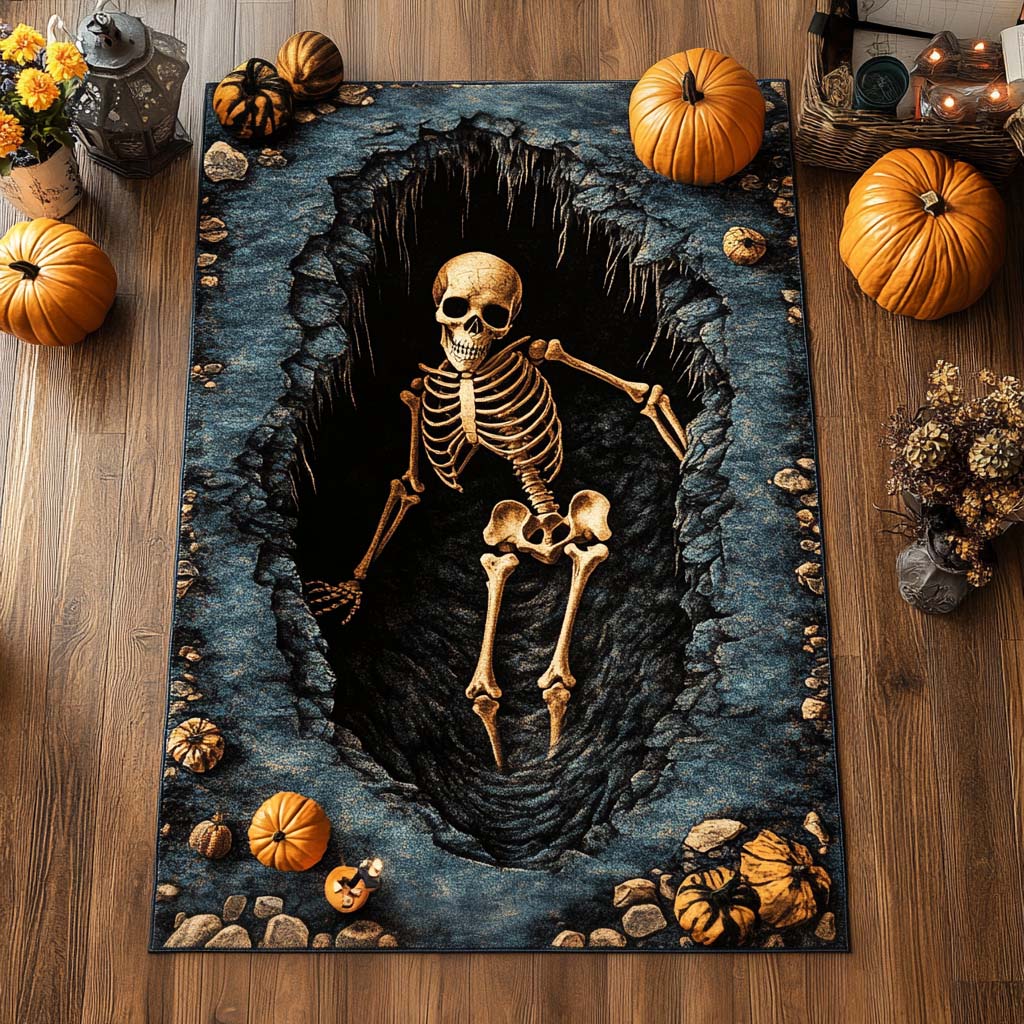Cursed Grave Area Rug - Non-Slip Washable 3D Print Rug for Living Room & BedroomTVC2108339