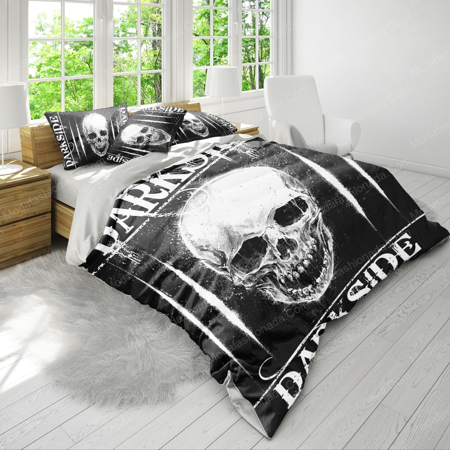 Dark Side Skull Bedding Sets