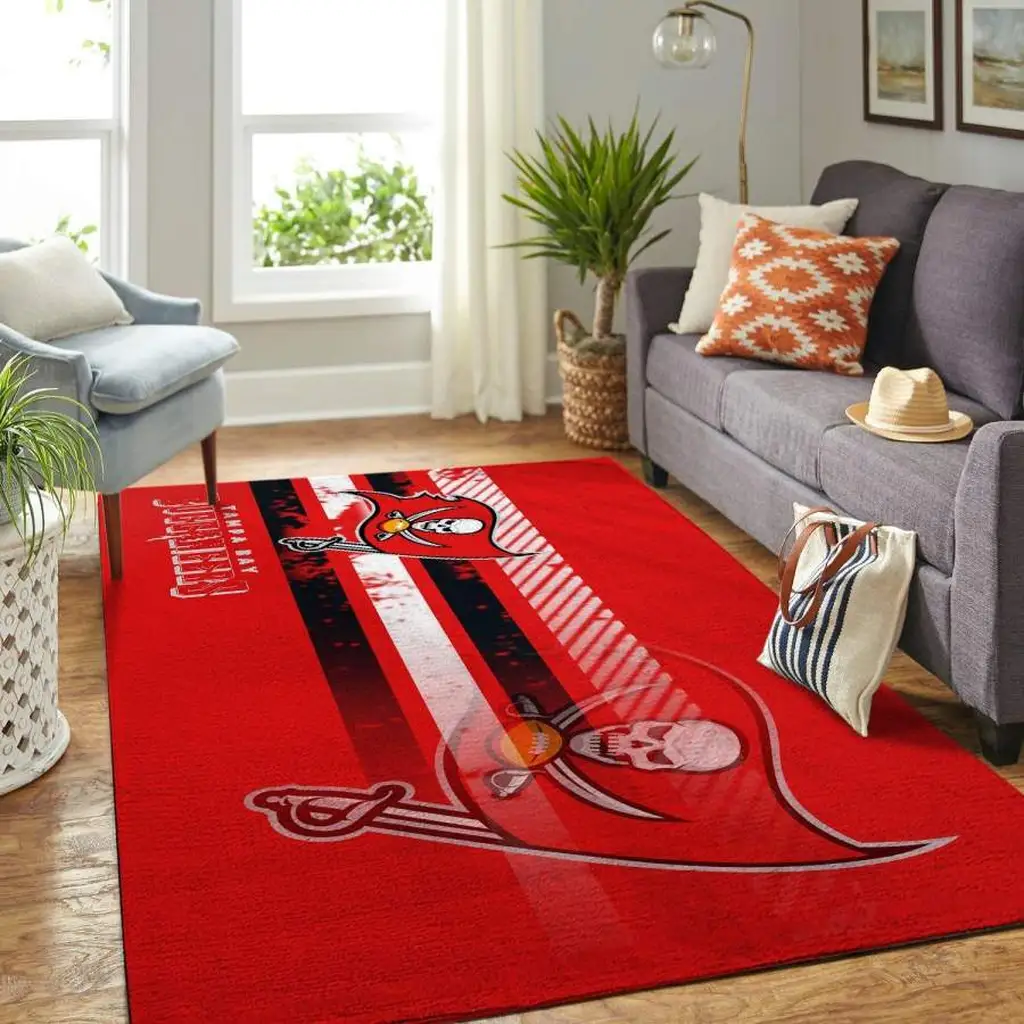 Decorative Rug for Living Room and Bedroom Use Yellow and Brown