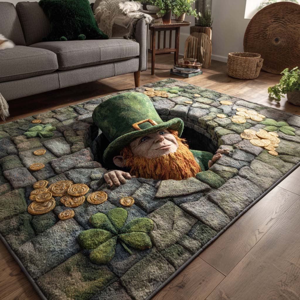 Deep Cave Fortune Area Rug - Non-Slip Washable 3D Print Rug for Living Room & BedroomTVC2108338