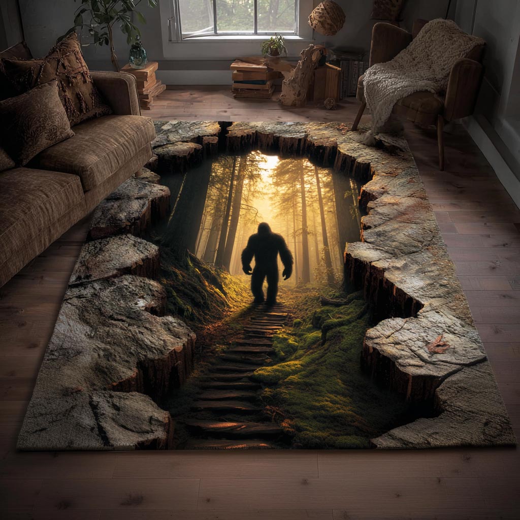 Deep Wilderness Area Rug - Non-Slip Washable 3D Print Rug for Living Room & BedroomTVC2108338