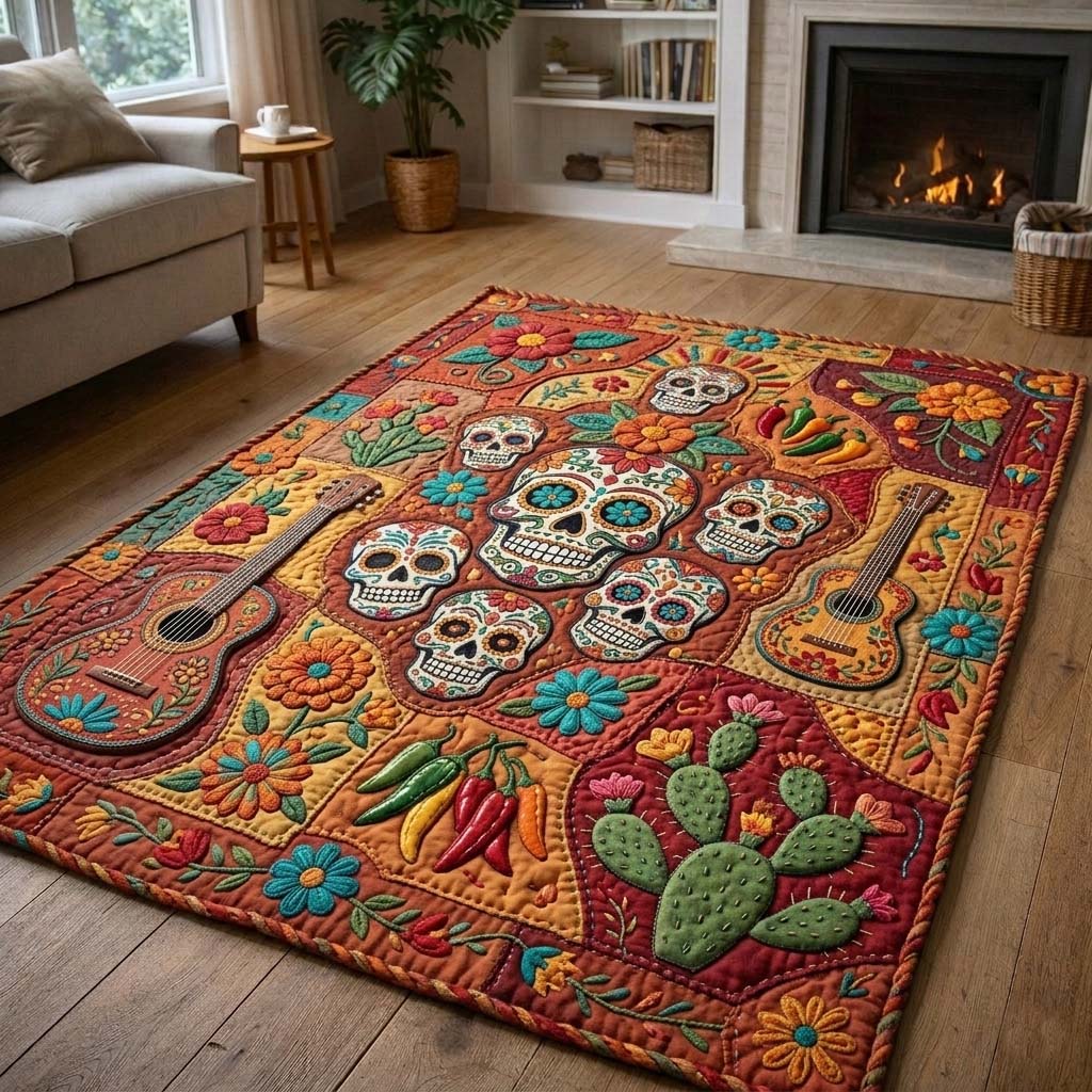 Desert Fiesta Area Rug - Non-Slip Washable 3D Print Rug for Living Room & BedroomTVC2108421