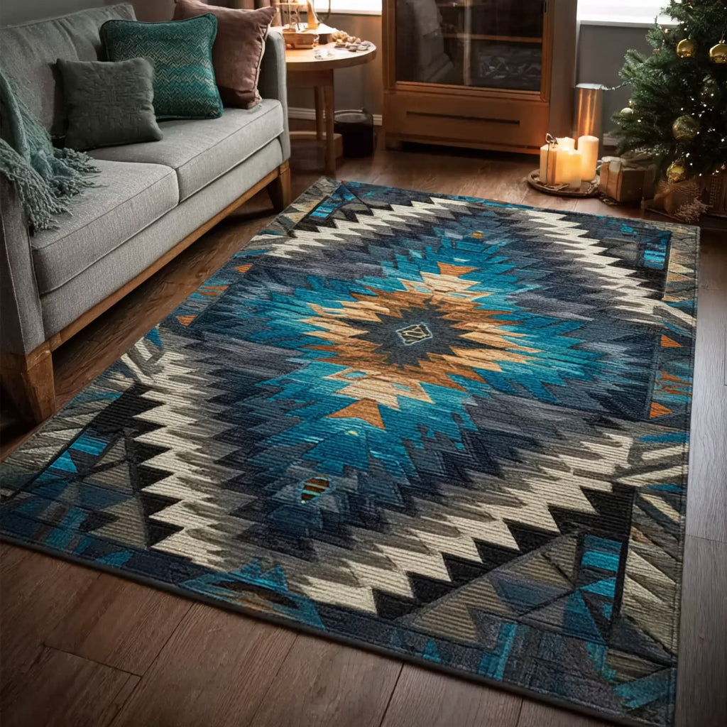 Desert Whisper Area Rug - Non-Slip Washable 3D Print Rug for Living Room & BedroomTVC2108336