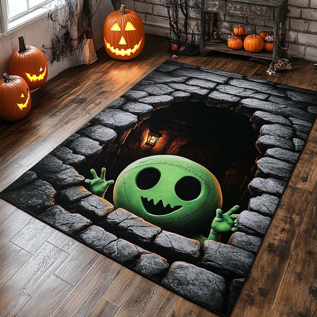 Dungeon Imp Area Rug - Non-Slip Washable 3D Print Rug for Living Room & BedroomTVC2108334