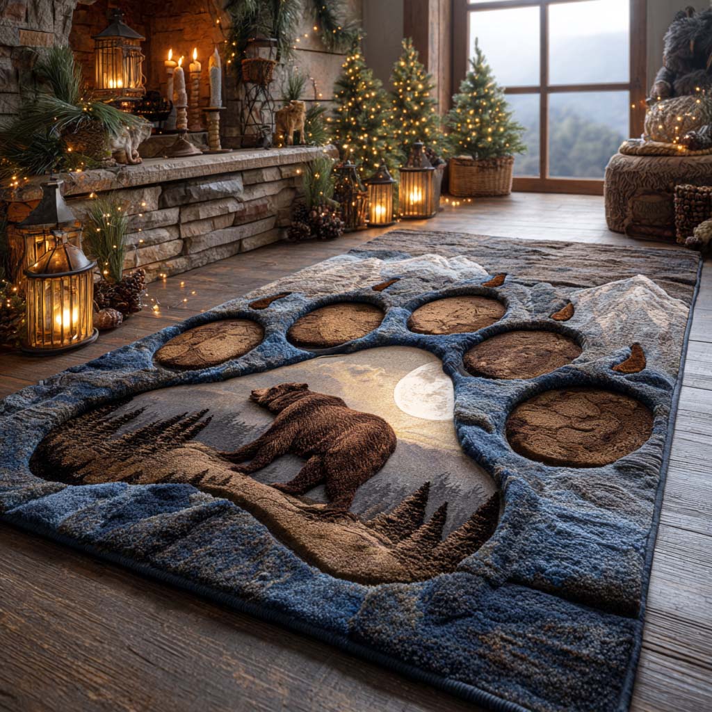 Echo of the Wild Area Rug - Non-Slip Washable 3D Print Rug for Living Room & BedroomTVC2108333