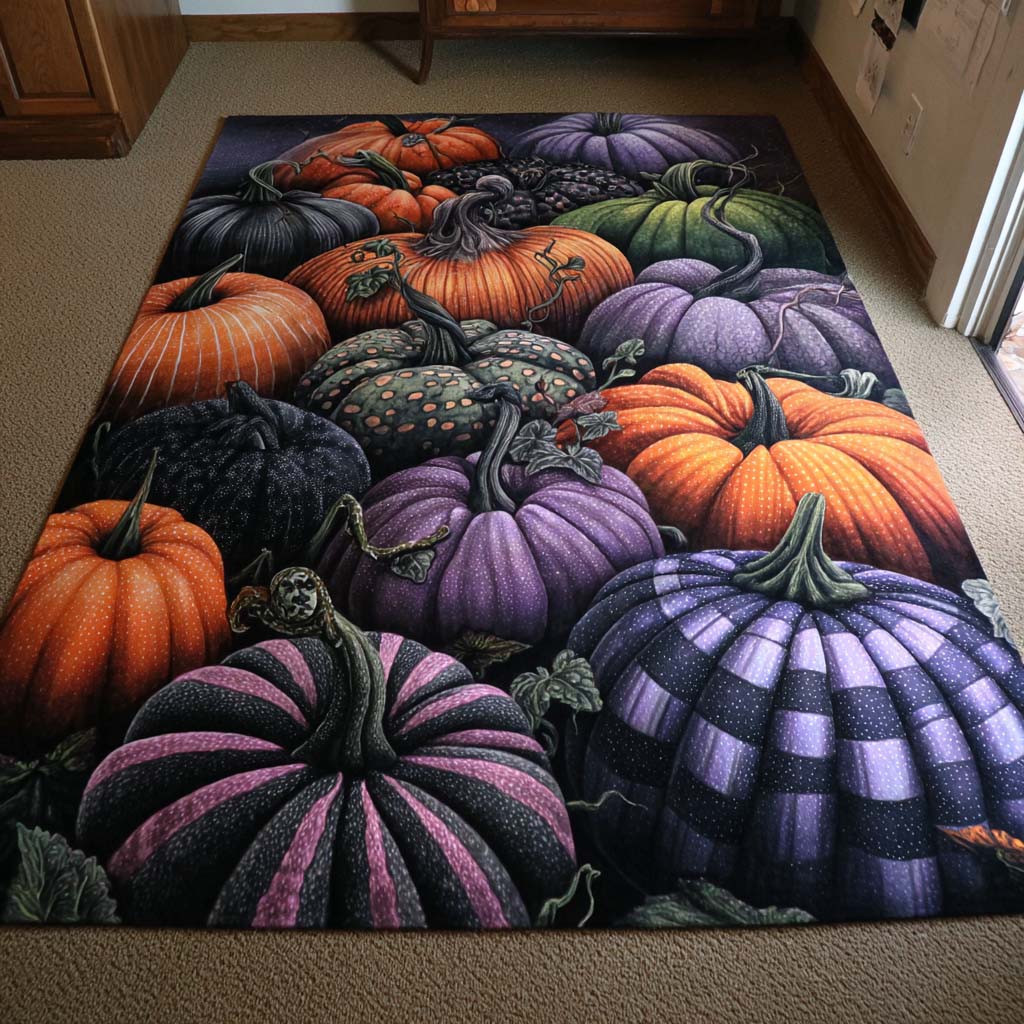 Enchanted Mix Area Rug - Non-Slip Washable 3D Print Rug for Living Room & BedroomTVC2108327
