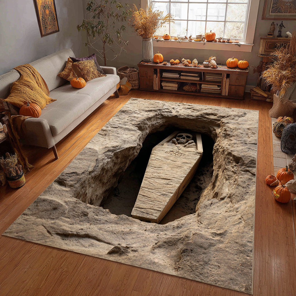 Eternal Descent Area Rug - Non-Slip Washable 3D Print Rug for Living Room & BedroomTVC2108327