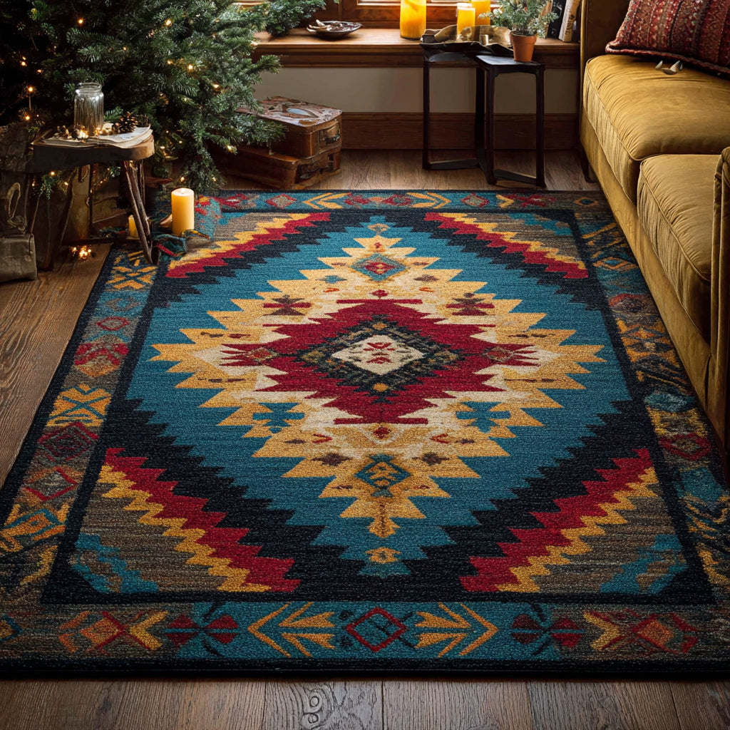 Fabled Frontier Area Rug - Non-Slip Washable 3D Print Rug for Living Room & BedroomTVC2108326