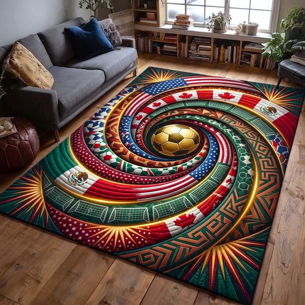 Fan Pride Area Rug - Non-Slip Washable 3D Print Rug for Living Room & BedroomTVC2108419