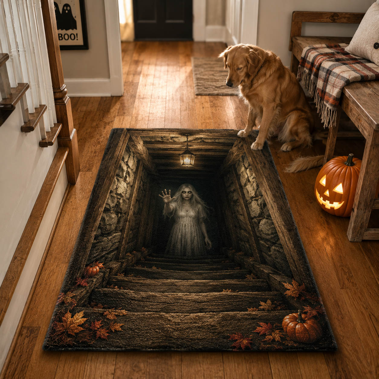 Fatal Drop Area Rug - Non-Slip Washable 3D Print Rug for Living Room & BedroomTVC2108326