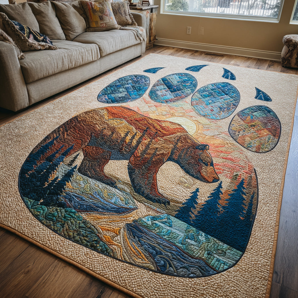 Feathered Chief Area Rug - Non-Slip Washable 3D Print Rug for Living Room & BedroomTVC2108326