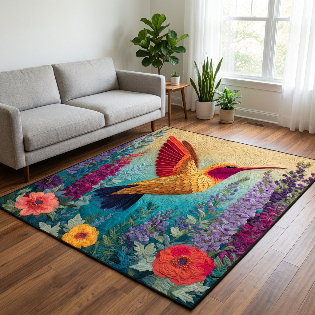 Floral Flight Area Rug - Non-Slip Washable 3D Print Rug for Living Room & BedroomTVC2108325