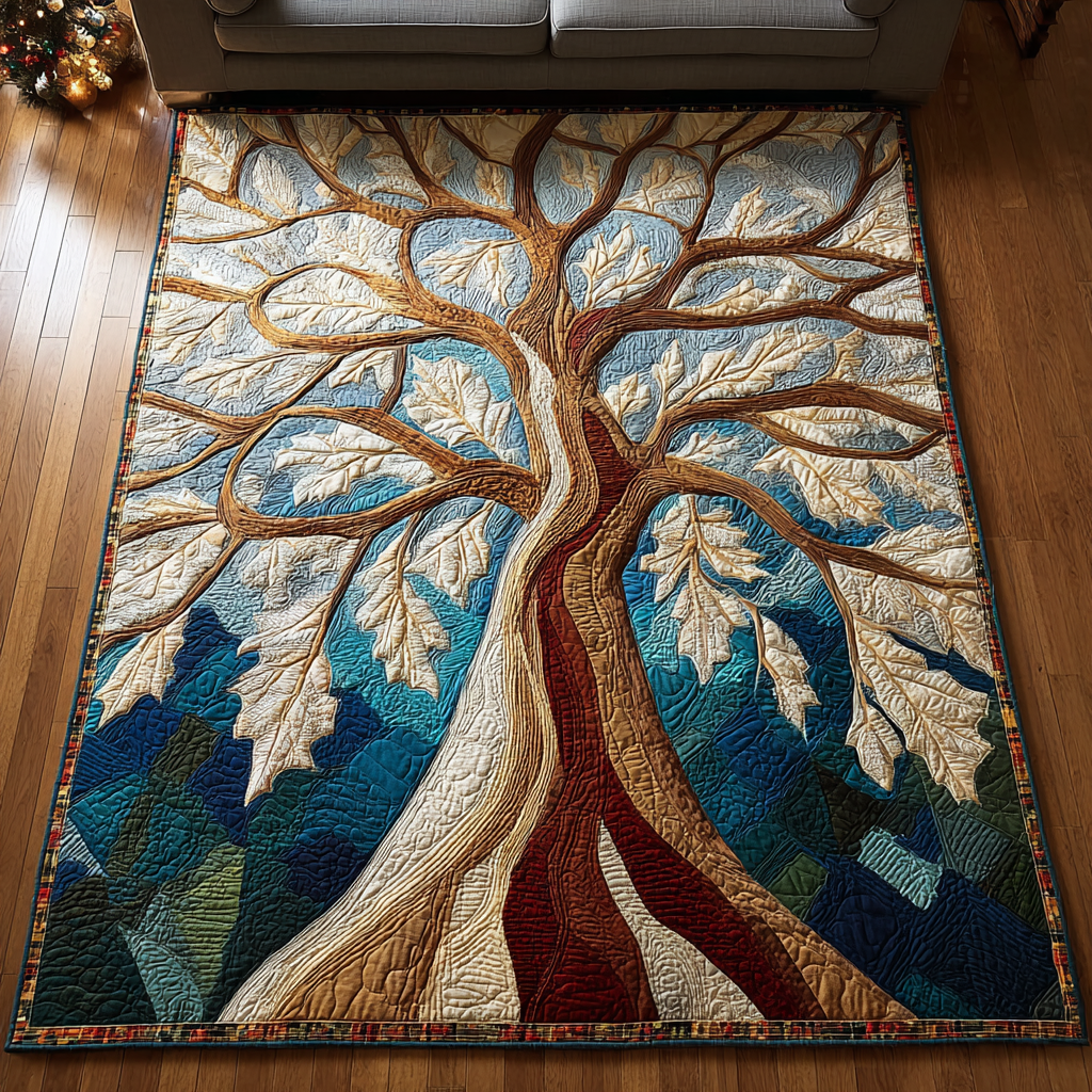 Forest Grace Area Rug - Non-Slip Washable 3D Print Rug for Living Room & BedroomTVC2108325