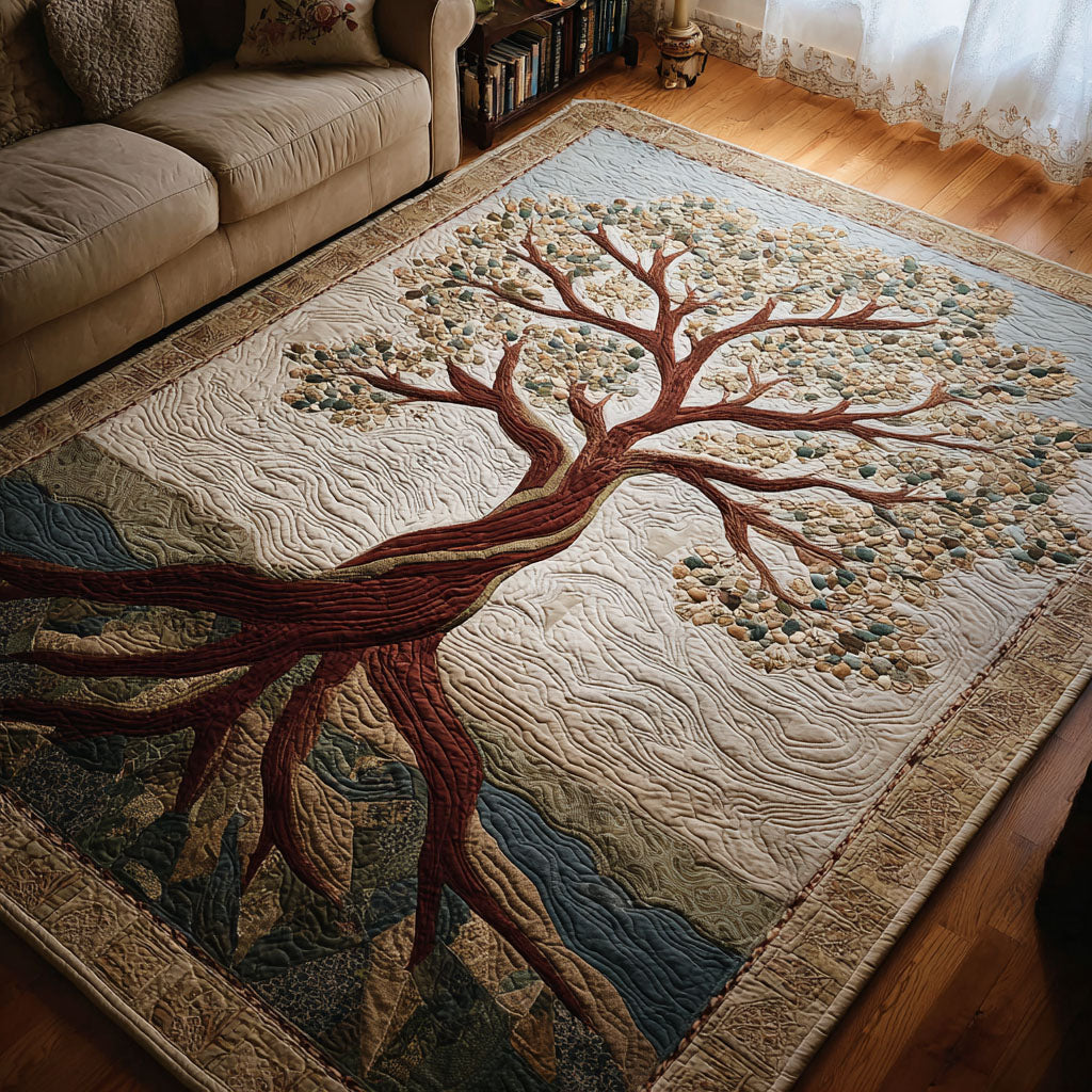 Forest Rise Area Rug - Non-Slip Washable 3D Print Rug for Living Room & BedroomTVC2108324