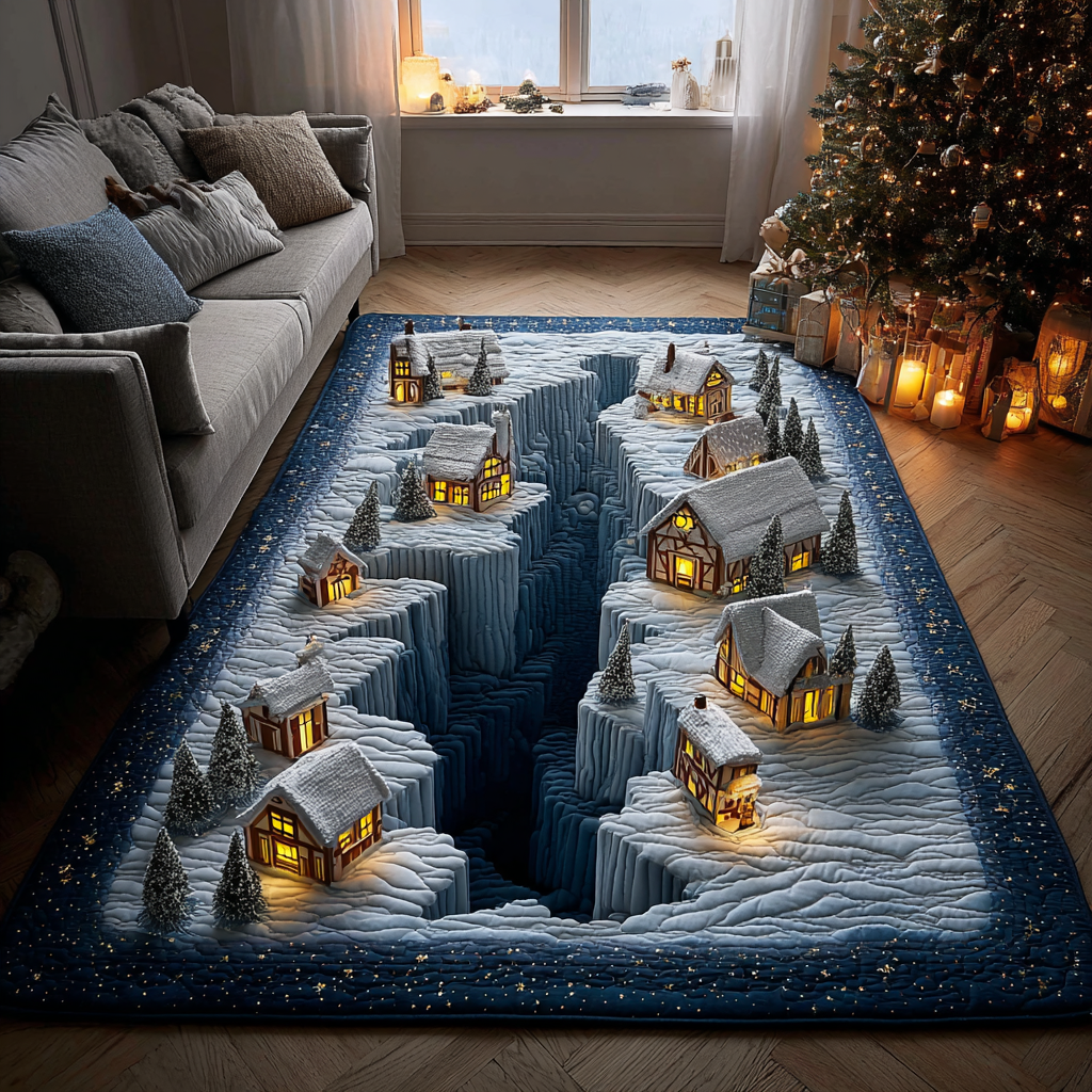 Frozen Walk Area Rug - Non-Slip Washable 3D Print Rug for Living Room & BedroomTVC2108322