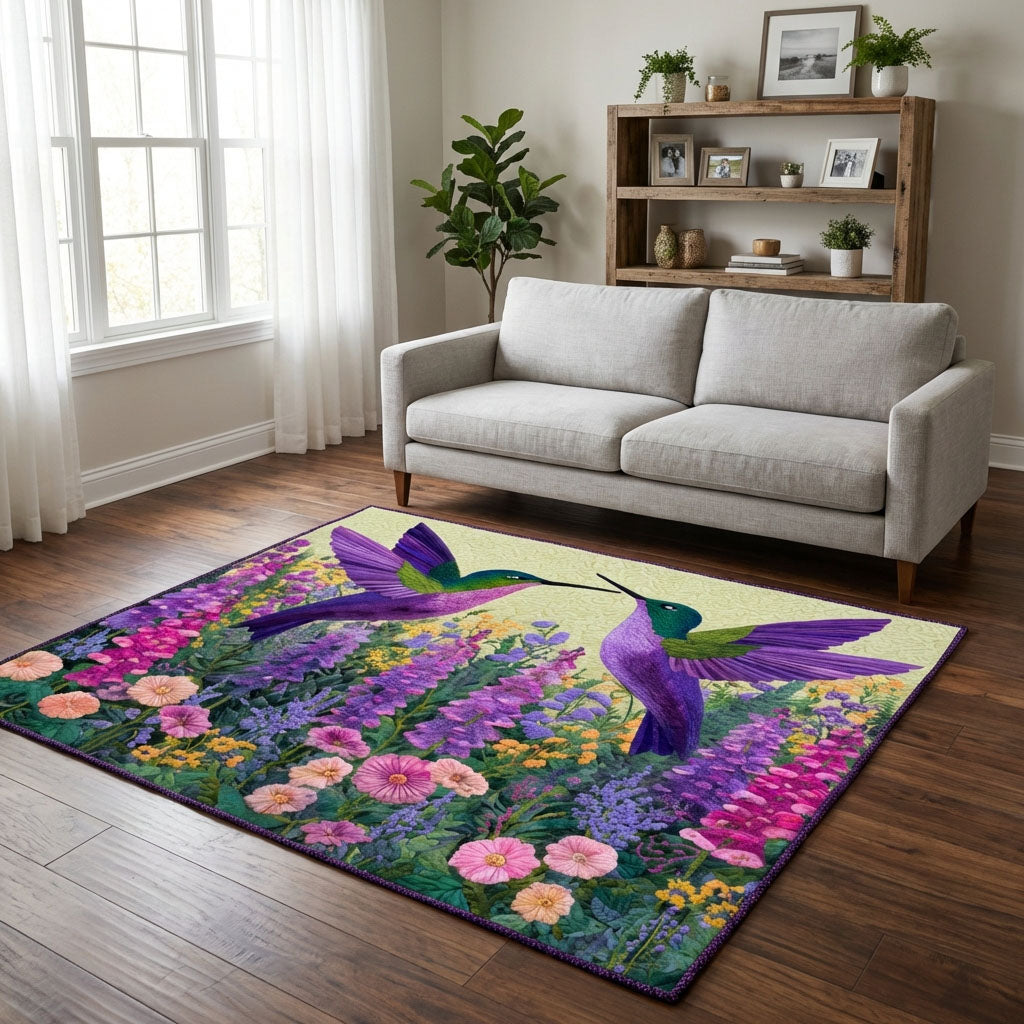 Garden Glide Area Rug - Non-Slip Washable 3D Print Rug for Living Room & BedroomTVC2108322