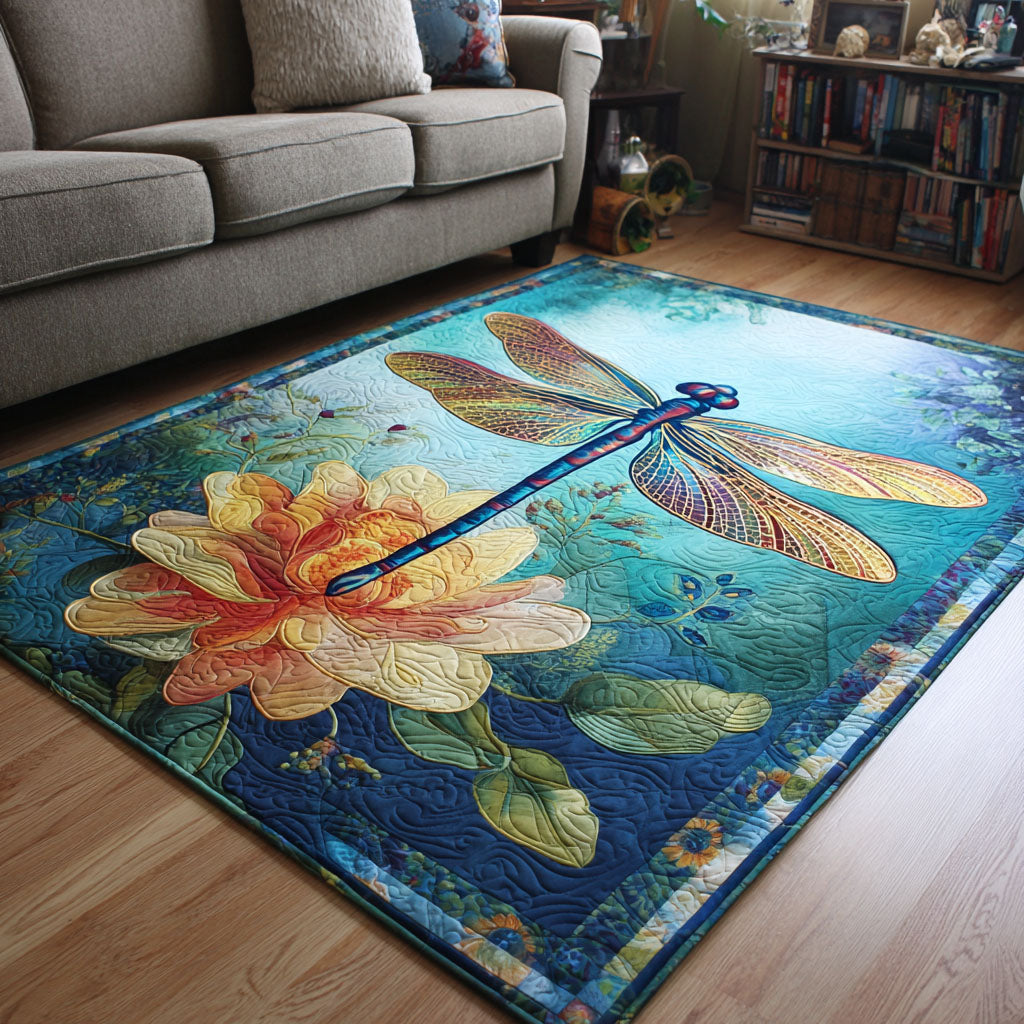 Garden Glow Area Rug - Non-Slip Washable 3D Print Rug for Living Room & BedroomTVC2108322