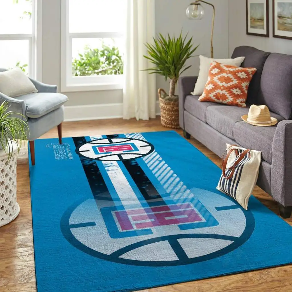 Geometric Pattern Floor Carpet Modern Area Rug Design Black and Red