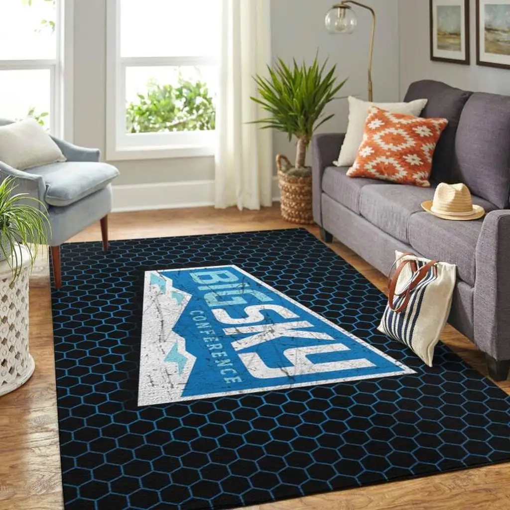 Geometric Rug Modern Design for Stylish Living Room Black and Red