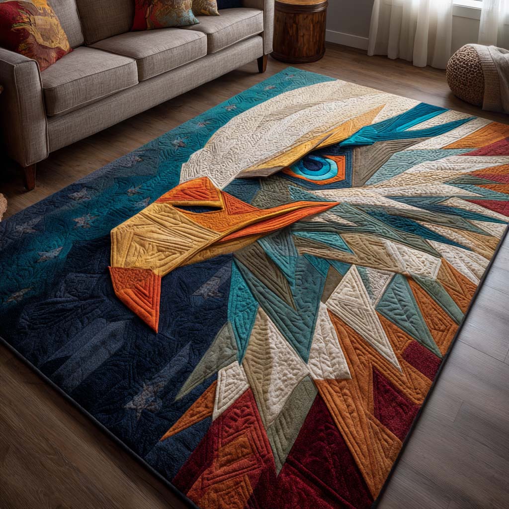 Geometric Spirit Area Rug - Non-Slip Washable 3D Print Rug for Living Room & BedroomTVC2108321