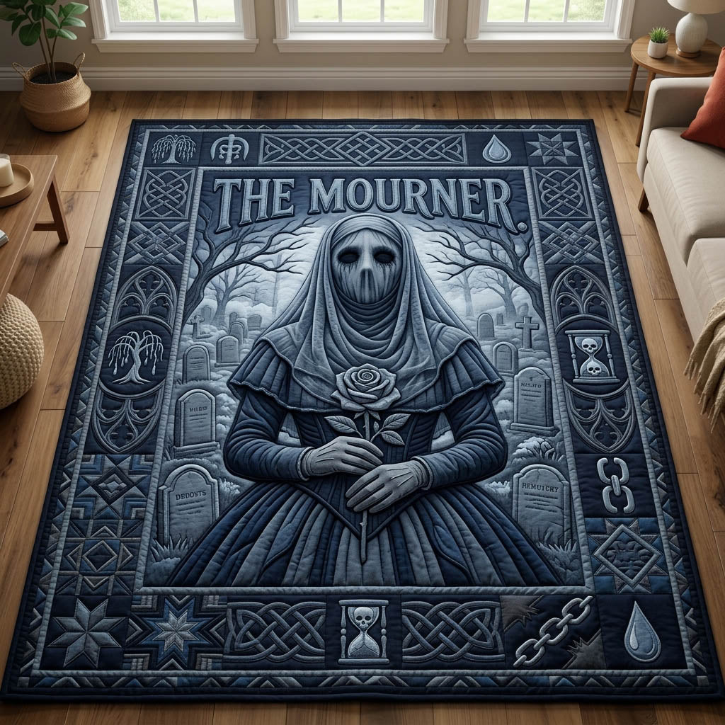 Haunted Halloween Area Rug - Non-Slip Washable 3D Print Rug for Living Room & BedroomTVC2108223