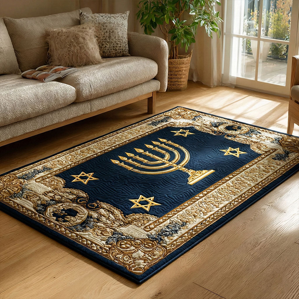 Heritage in Blue Area Rug - Non-Slip Washable 3D Print Rug for Living Room & BedroomTVC2108312