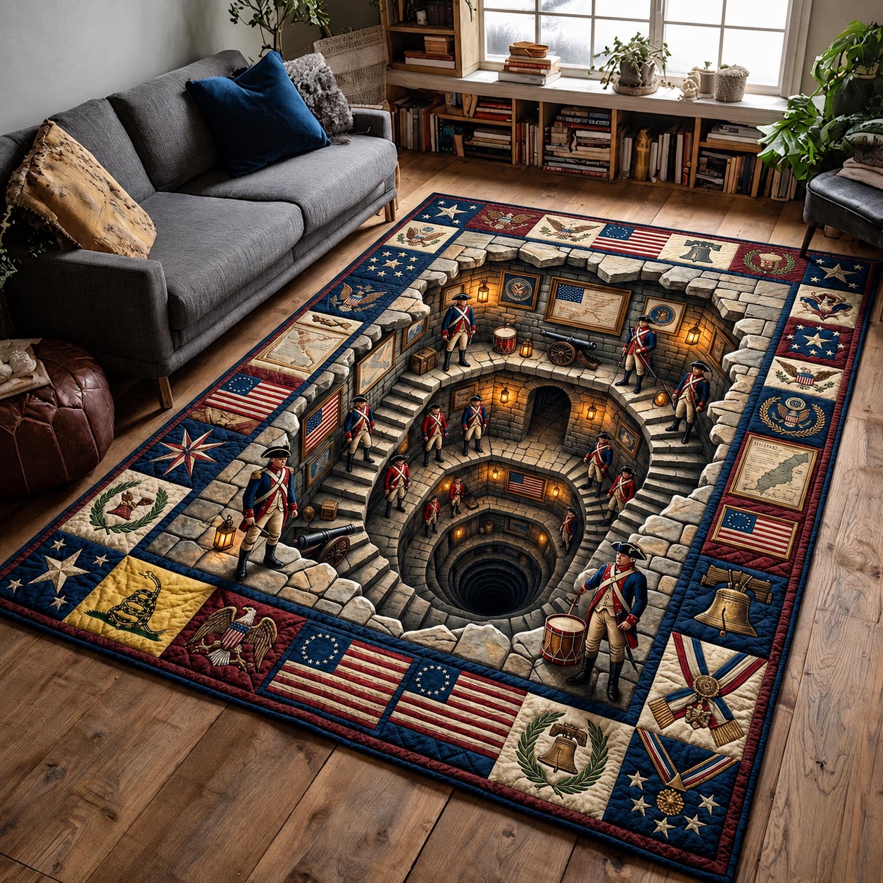 Hero Legacy Area Rug - Non-Slip Washable 3D Print Rug for Living Room & BedroomTVC2108410