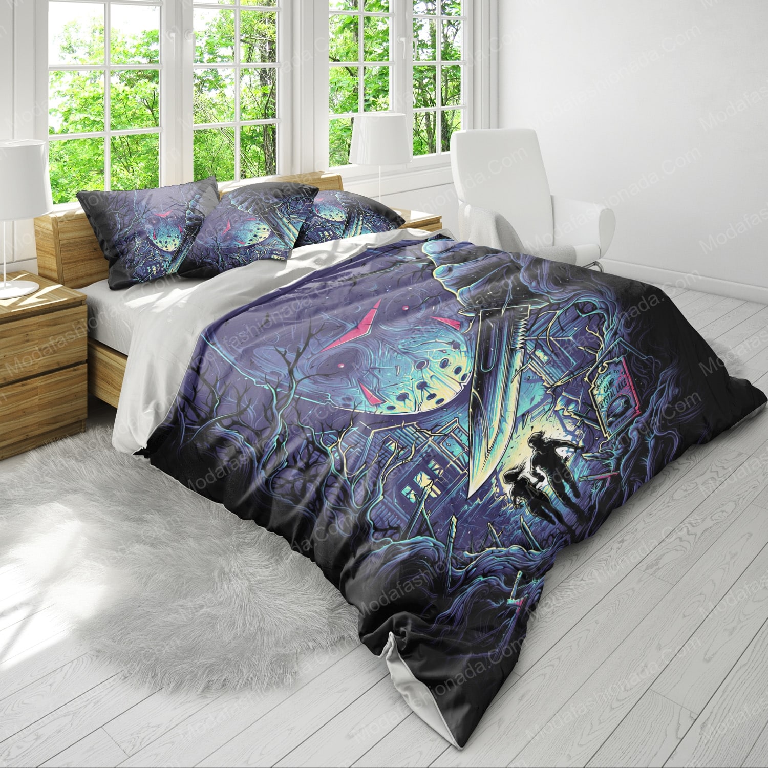 His Name Was Jason Halloween Horror Bedding Sets