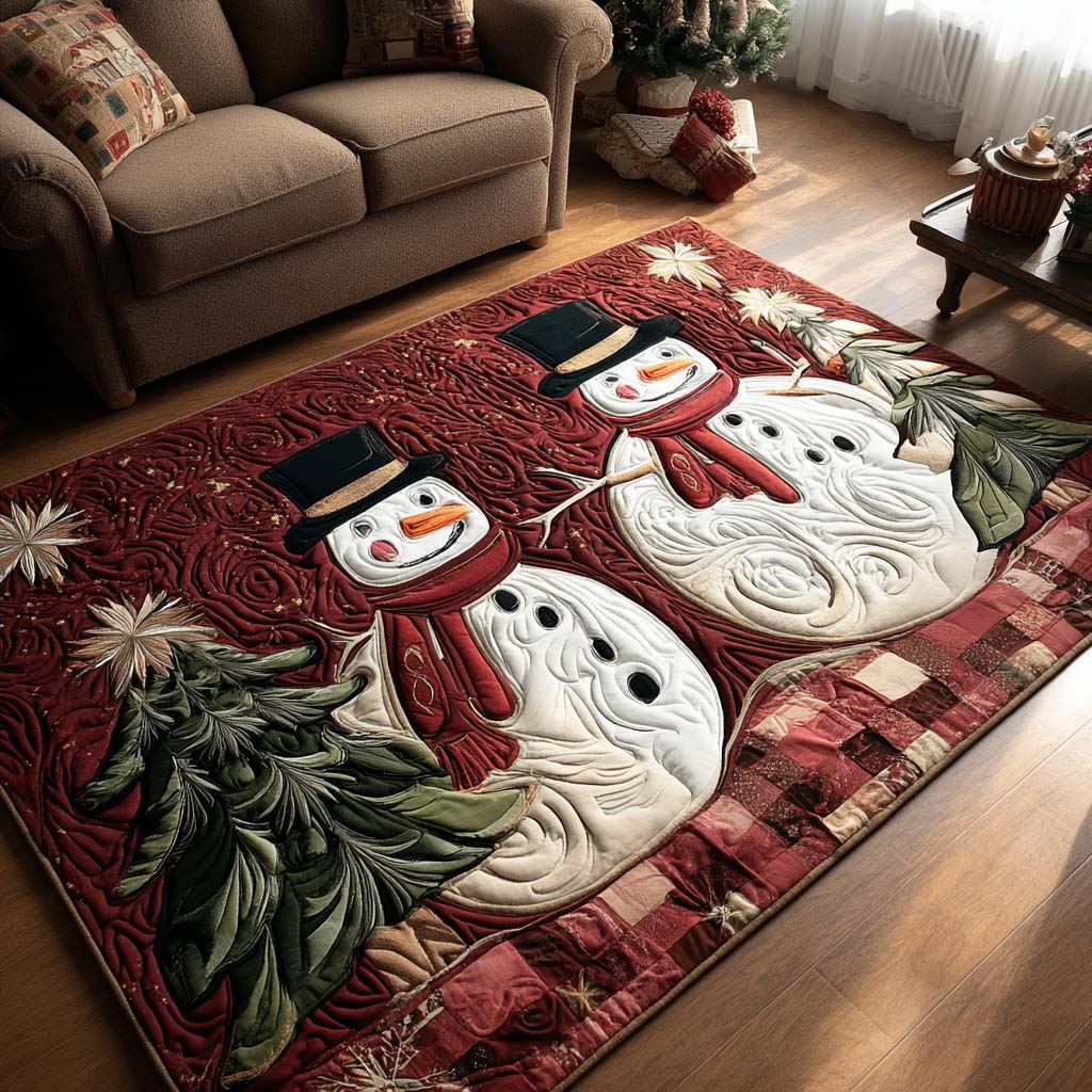 Holiday Plaid Charm Christmas Area Rug - Non-Slip Washable 3D Print Rug for Living Room & BedroomTVC2108309