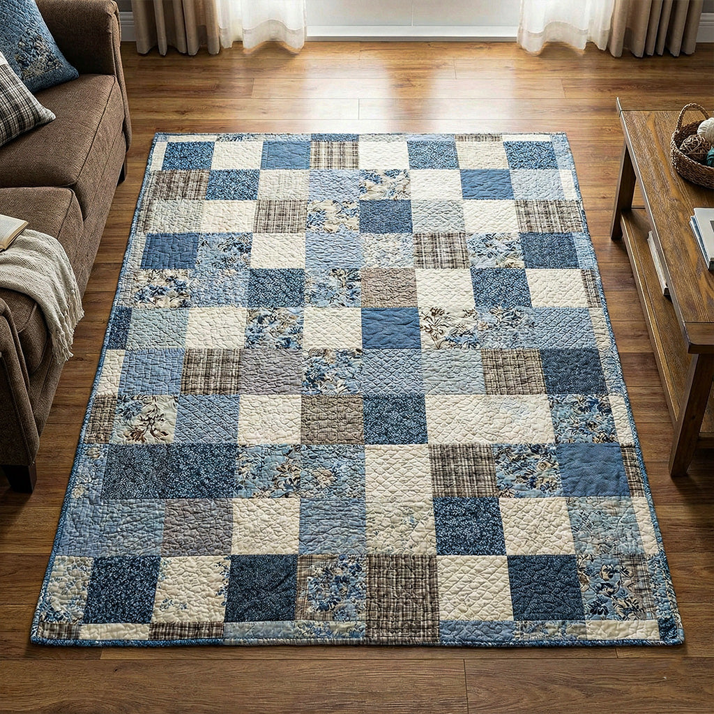 Homestead Charm Area Rug - Non-Slip Washable 3D Print Rug for Living Room & BedroomTVC2108309