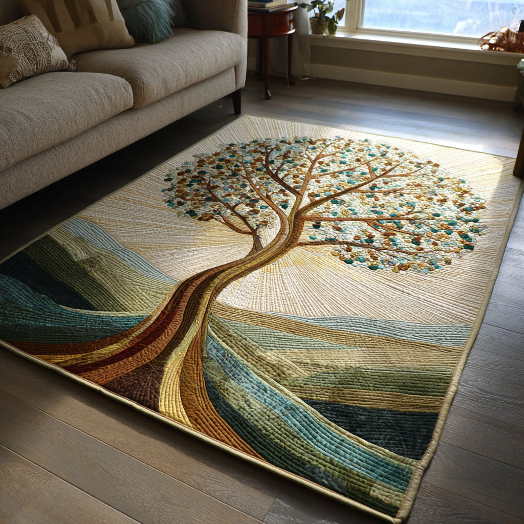 Icy Roots Area Rug - Non-Slip Washable 3D Print Rug for Living Room & BedroomTVC2108307